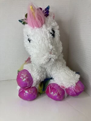 Barbie Dreamtopia Unicórnio Pelúcia 12" Cor Arco-íris Tutu/Coroa Não Funciona - Imagem 1 de 4