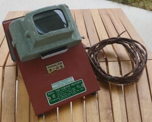 Vintage STANDARD PROJECTOR & EQ. CO Model 1495 FILMSTRIP PREVIEWER Works! - Picture 1 of 22