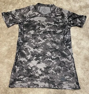 Nike Pro HyperCool Fitted Shirt Herren Small Camouflage Kurzarm Pullover - Bild 1 von 7