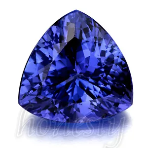 Beautiful Blue Tanzanite AAA 10mm Stunning Trillion Cut Loose Gemstone 6.20ct - Picture 1 of 11