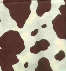 Pony Skin brown cream Michael Miller 24inch piece  fabric - Picture 1 of 1