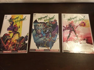 Transformers vs Visionaries # 1, 3 Different Covers, IDW Comic, NM - Picture 1 of 4