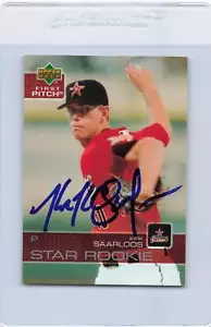 2003 Upper Deck #12 Kirk Saarloos Astros Signed Auto *J2058 - Picture 1 of 2