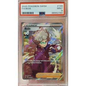 PSA 9 - Sword and Shield - Bede #199 - Picture 1 of 1