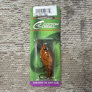 Señuelos de pesca Cotton Cordell Big O Medium Buzo C7807 Natural Cangrejo Marrón - Imagen 1 de 2