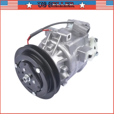 A/C Compressor Fits Kubota M105 M108 M4900 M5700 M6800 M8200 Tractor 6A671-97114 - Image 1 of 4