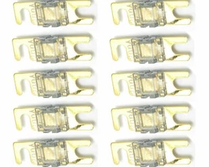 IMC Audio 200 Amp Mini ANL Fuse Gold for Car Audio Auto Marine Audio 10 Pack - Picture 1 of 1