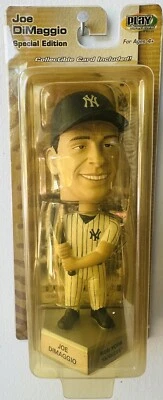 Cabezal Bobble Head Upperdeck Play Makers Joe DiMaggio 2003 edición especial Foto 1 de 3