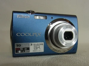 Nikon COOLPIX S230,blue,10MP ,3x,f/3.1,3inch Digital Camera EXCELLENT,from Japan - Picture 1 of 24
