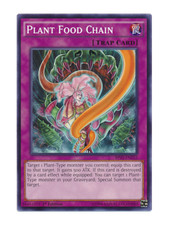 Plant Food Chain - Mint / Near Mint Condition YUGIOH Card