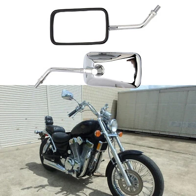 For Suzuki Intruder 800 1400 700 1800 Chrome Motorcycle Rear View Mirrors DM Foto 1 de 4