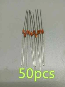 50pcs Thermistor Temperature Sensor NTC MF58 4230 B 204H 200K ohm +-3% - Picture 1 of 1