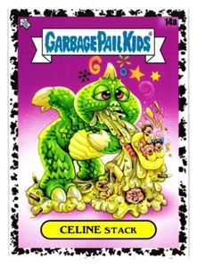 2023 Garbage Pail Kids Intergoolactic Black Hole Parallel Celine Stack 14a Card - Picture 1 of 2