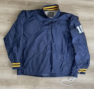 VTG University Of TOLEDO LACROSSE Windbreaker Pullover XL 1/4 Zip Rockets - Picture 1 of 8