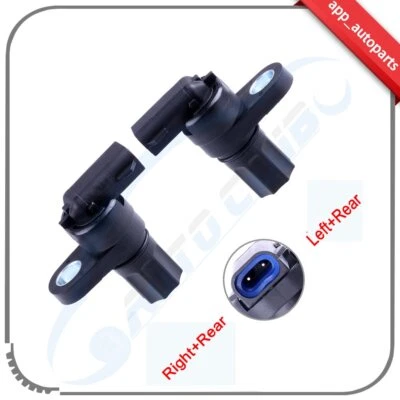 2 Rear Left & Right Complete ALS177 ABS Wheel Speed Sensor For Ford E-250 E-150 Foto 1 de 4