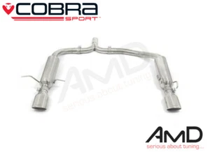 Cobra Mercedes W204 C200 C220 C250 C350 Style Dual Rear Section Exhaust ME12 - Picture 1 of 2