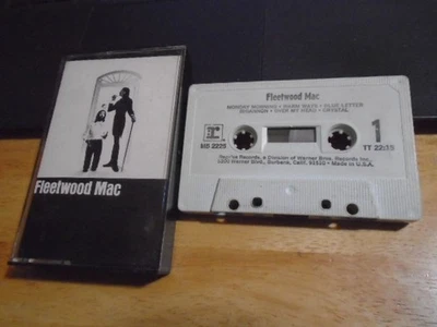 RARE OOP Fleetwood Mac CASSETTE TAPE 1975 STEVIE NICKS Rhiannon Landslide NO UPC - Image 1 of 2