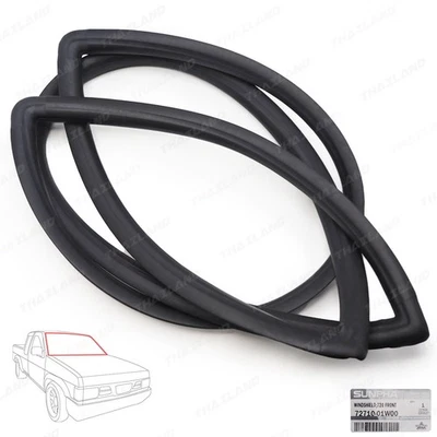 Front Windshield Rubber Seal Weatherstrip Fits Datsun/Nissan 720 1980 - 1986 - Image 1 of 4