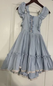 Dollcake Dress Size 8 “Something Beginning With B Girls Pink Dress NWT - Picture 1 of 7
