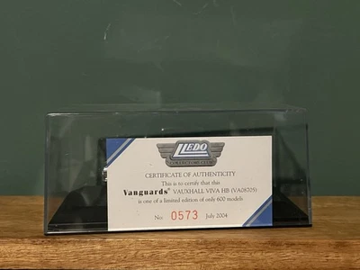 Lledo Vanguards 1:43 Vauxhall Viva Chrome Car Model Boxed Ltd Ed. of 600 - Image 1 of 4