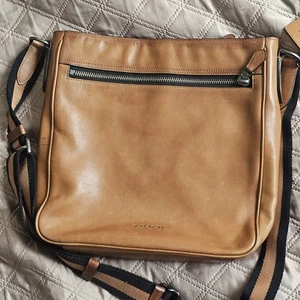 Mens COACH MESSENGER BAG - Picture 1 of 6