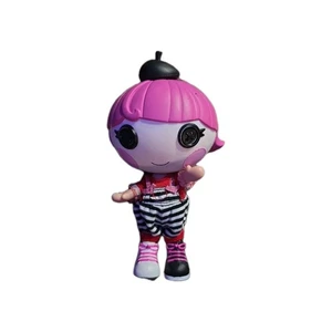 Muñeca Lalaloopsy Little Sister Charlotte Charades 7 pulgadas - 2012 rara con sombrero - Imagen 1 de 1