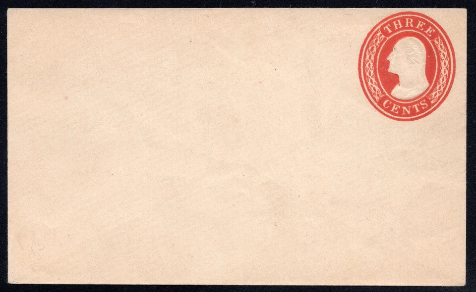 U.S. #U9 3c Washington Mint Entire Envelope - Image 1 of 3