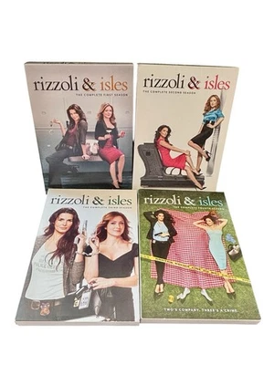 Rizzoli and Isles Seasons 1 2 3 4 DVD Lot Crime Drama TV Series Box Set Mystery - Image 1 of 4
