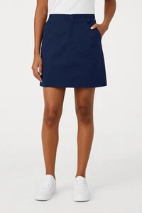 New Women's Navy Tilley Trek Skort Size Small - Picture 1 of 9