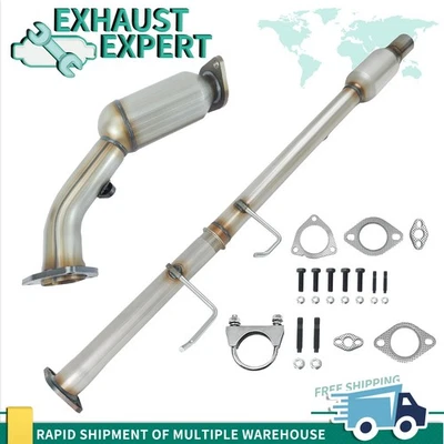 Convertidor catalítico delantero y trasero para TOYOTA TUNDRA 2000 2001 2002 2003 2004 3,4 L Foto 1 de 4