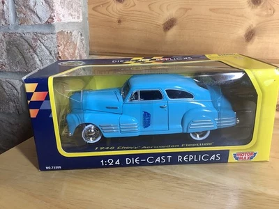 New 1:24 1948 Chevrolet Aerosedan Fleetline. Motor Max # 73200 - Image 1 of 4