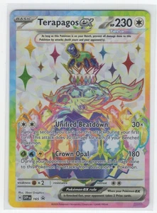 #165 2023 Black Star Promo Terapagos Ex Full Art Holo - Picture 1 of 2