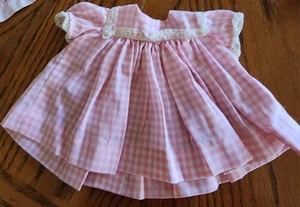 Vintage Doll Dress For 14 TO 16 in Doll 1960s - Picture 1 of 2