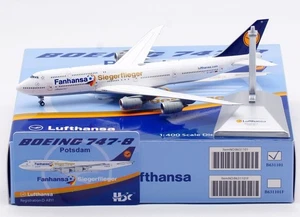 HX Modell 1:400 Lufthansa Airlines Boeing B747-8 Flugzeugmodell D-ABYI Geschenk - Bild 1 von 15