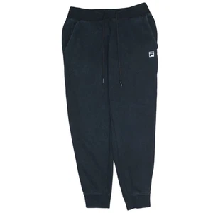 Fila Women’s Black Jogger Trousers M Fleece Casual Sportswear - Picture 1 of 12