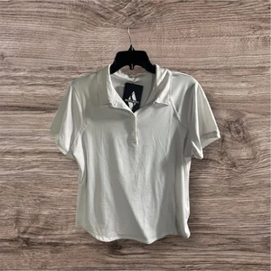 NWT Skechers Go Dri Fit Swift Club Polo T-Shirt White Golfing Country Club L - Picture 1 of 3