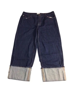 Kate Spade New York Größe 16 Caprijeans mit weitem Bündchen von Target Medium Wash - Bild 1 von 7