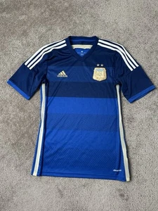 Mens Jersey Adidas ARGENTINA 2014 2015 AWAY FOOTBALL SHIRT SOCCER G75187 Size S - Picture 1 of 7