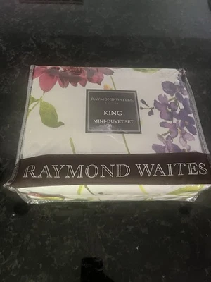 Набор пододеяльников Raymond Waites King цветочный многоцветный с двумя наволочками - Изображение 1 из 4