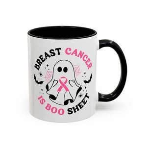 Breast Cancer Awareness Coffee Mug, Inspirational Gift for Cancer Fighters - Picture 1 of 33