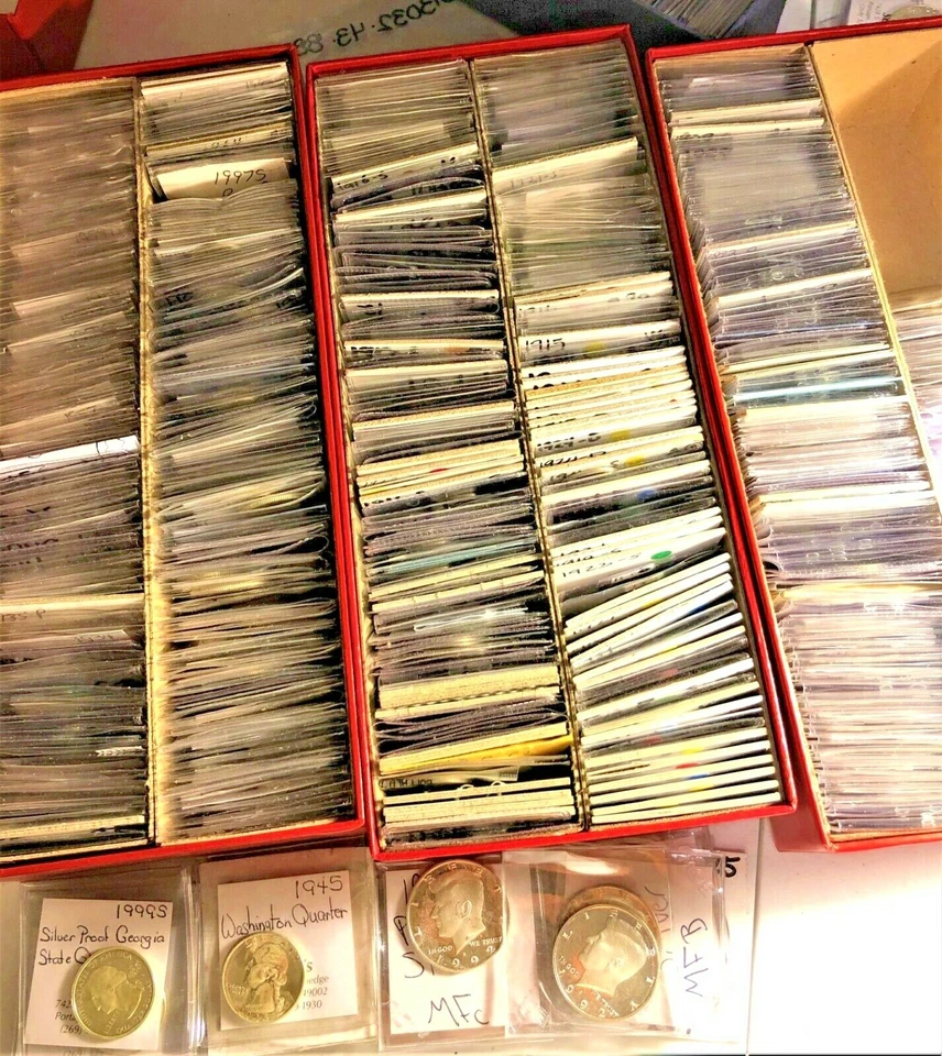 BIG GRAB BAG WITH OVER 80 COIN, SILVER, MINT, PROOF COINS, PR69 NGC/PCGS #NB5 - Image 1 of 4