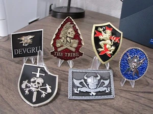 Lot 6 Navy Seal Team Six NSW DEVGRU USN Seal Team 6 Challenge Coins - Bild 1 von 8