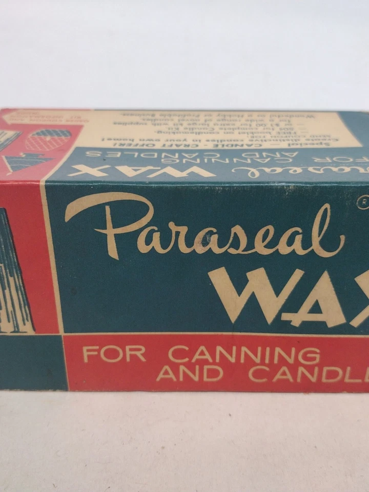 Vintage 1960s Advertising Parafin Wax Paraseal for Canning & Candles USA 🇺🇸 - Image 1 of 4