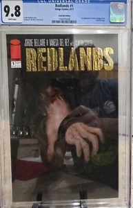 Redlands #1 CGC 9.8 8/17 1st App Of Alice Bridget & Ro Gold Foil Edition Image - Picture 1 of 3