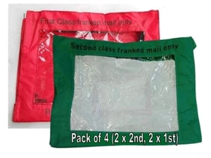 Juego de Bolsas Franking Royal Mail, 2 Primera Clase + 2 Segunda Clase, Pack de 4 - Imagen 1 de 3