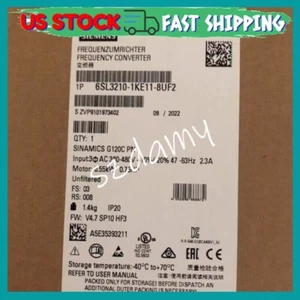 Nuovo Siemens 6SL3210-1KE11-8UF2 sigillato in scatola 6SL3 210-1KE11-8UF2 spedizione veloce - Foto 1 di 1
