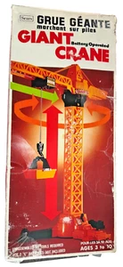 Vintage 1977 Tomy Sears Giant Battery Operated Crane Toy Made In Japan 28324 - Picture 1 of 12