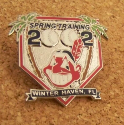 2002 Cleveland Indians Spring Training pin Grapefruit League MLB c45107 - Image 1 of 4