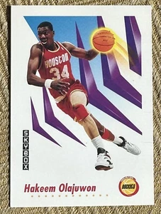 1991-92 Skybox Basketball HAKEEM OLAJUWON #105 HOF Rockets - Picture 1 of 2