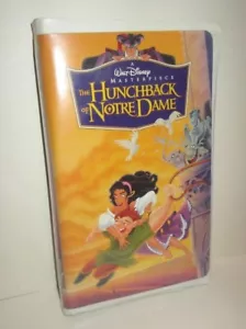 WALT DISNEY MASTERPIECE THE HUNCHBACK OF NOTRE DAME FILM VHS VIDEO CASSETTE - Picture 1 of 2